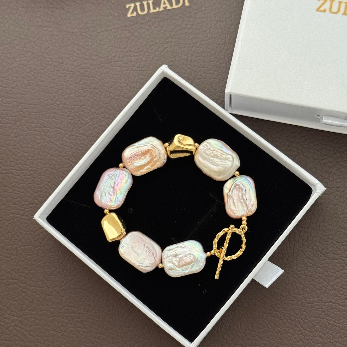 Baroque Freshwater Pearl Statement Bracelet