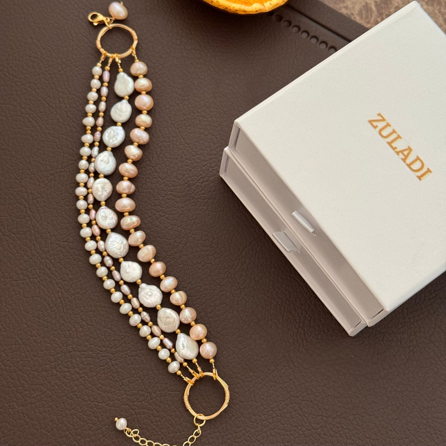 Multi-Strand Freshwater Pearl Bracelet