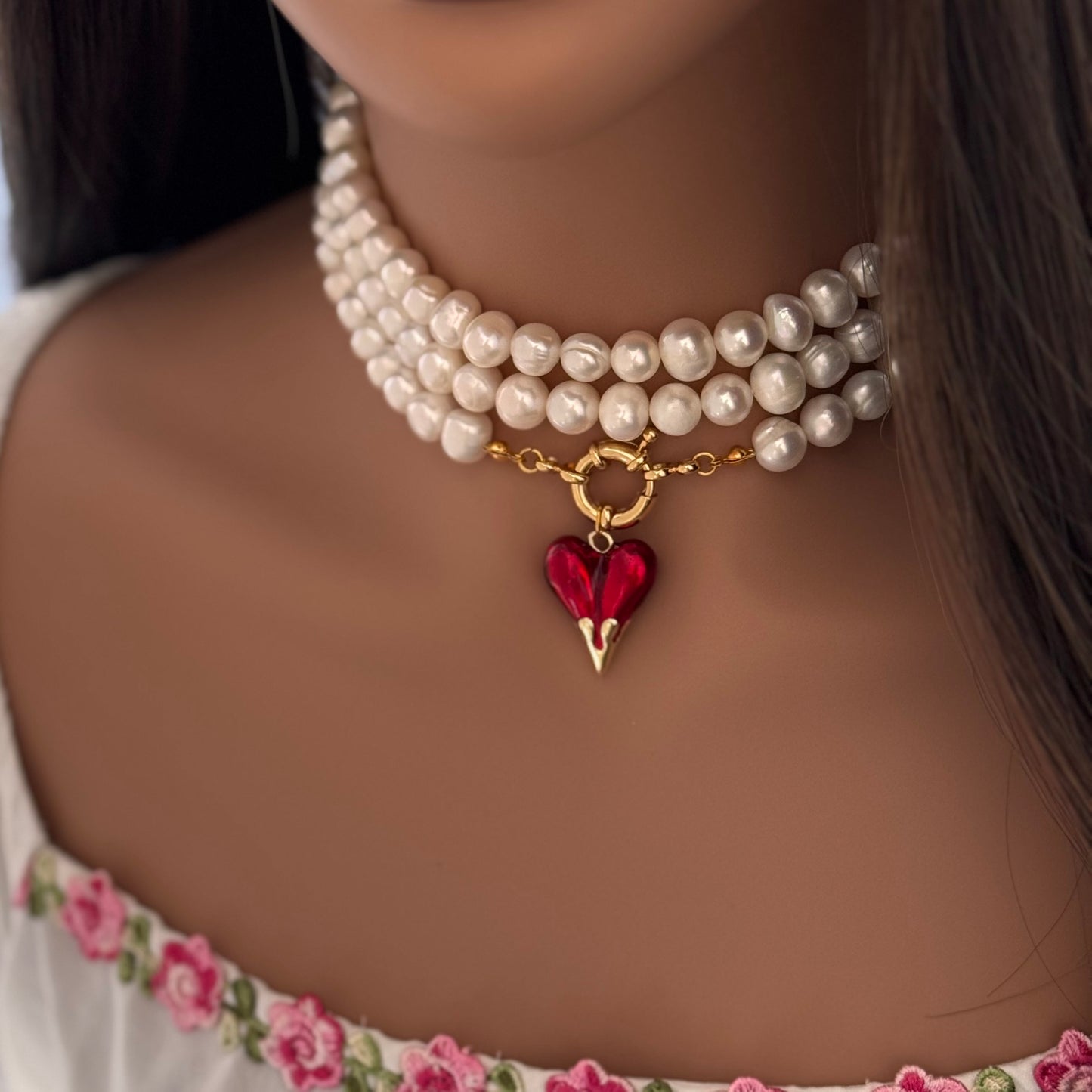 Amour Grande Pearl Necklace