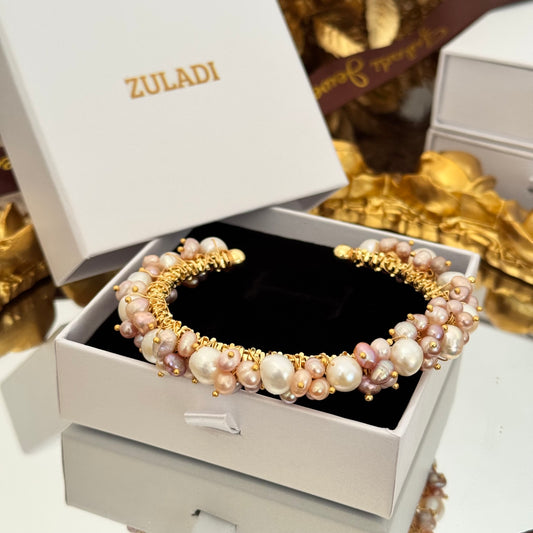 Baroque Freshwater Pearl Statement Bracelet